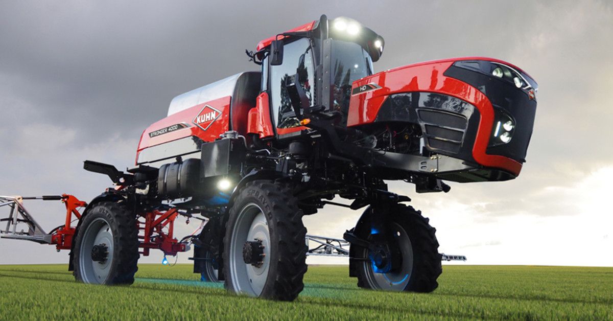 Un pulvérisateur automoteur pour Kuhn : Stronger 4036