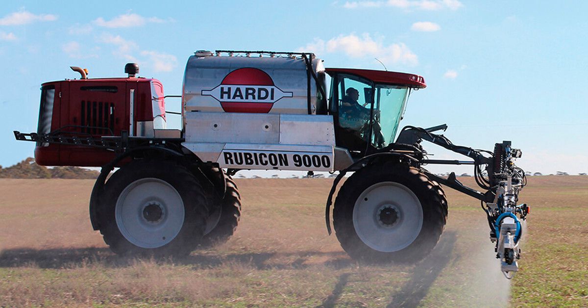 Le plus gros pulvé automoteur au monde : Hardi Rubicon 9000