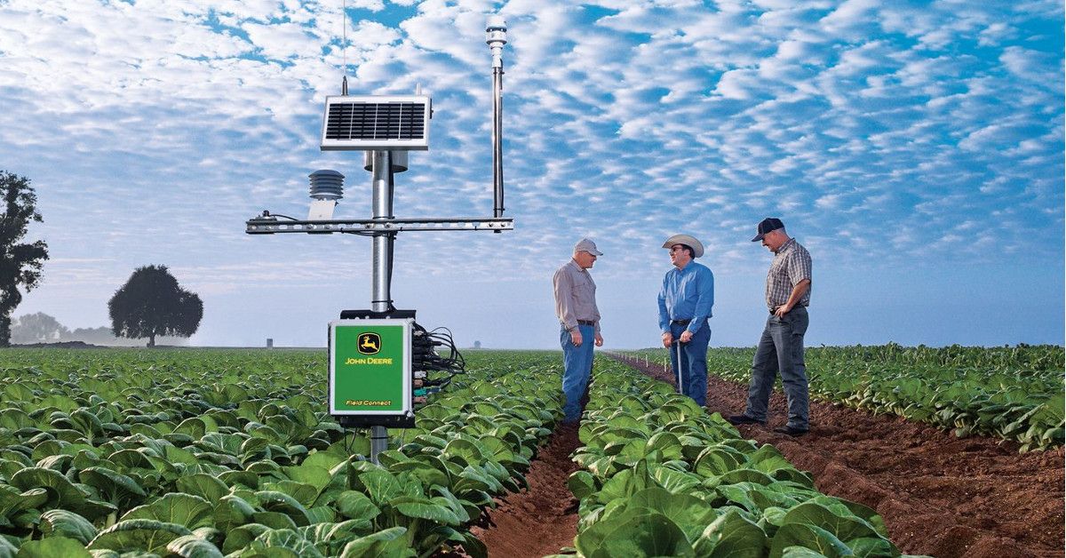 Des stations météos John Deere