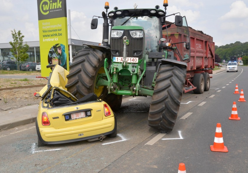 Accident Tracteur Tondeuse