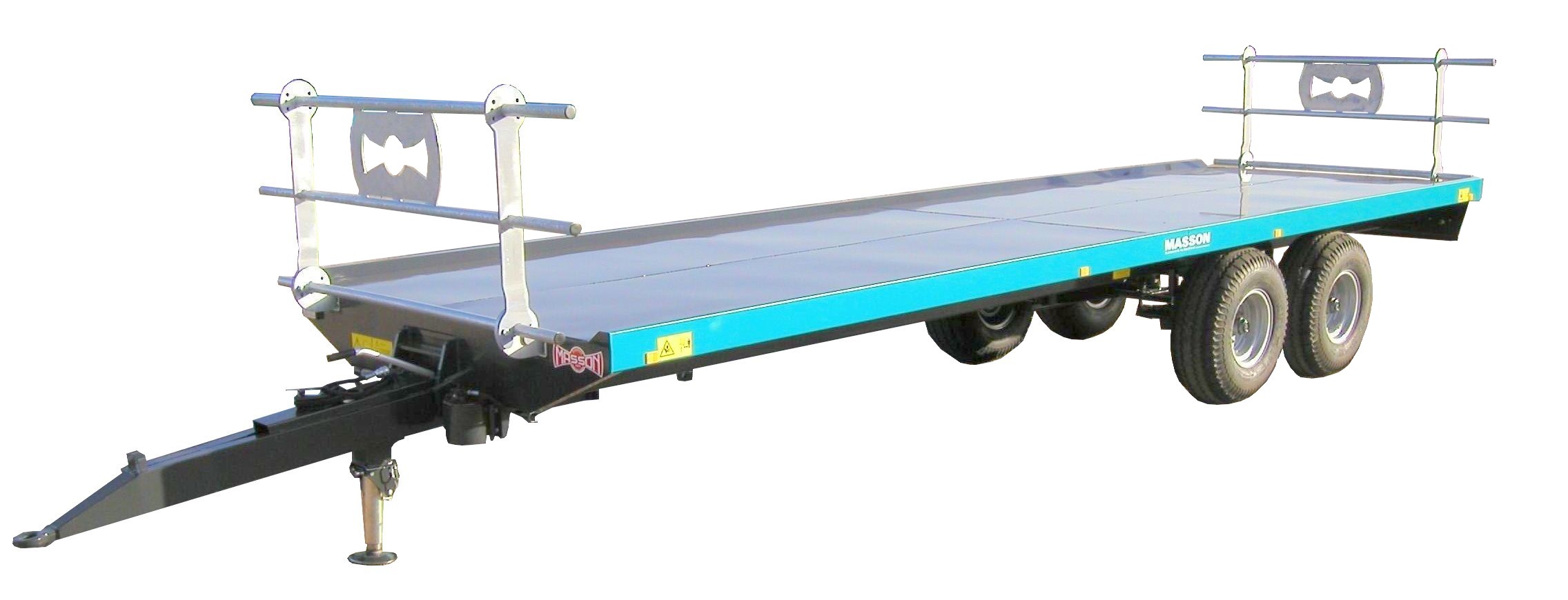 Avis Remorque auto-chargeuse de balles rondes de la marque CGAO - Plateaux ?� paille