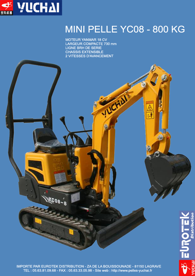 Avis 8014 de la marque JCB Minipelles