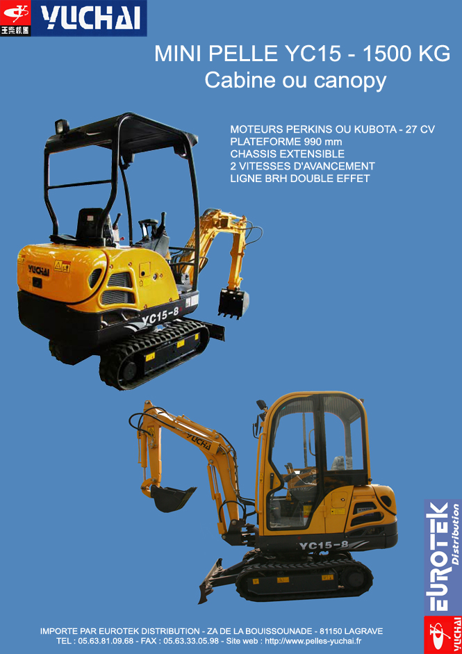 Avis 8014 de la marque JCB Minipelles