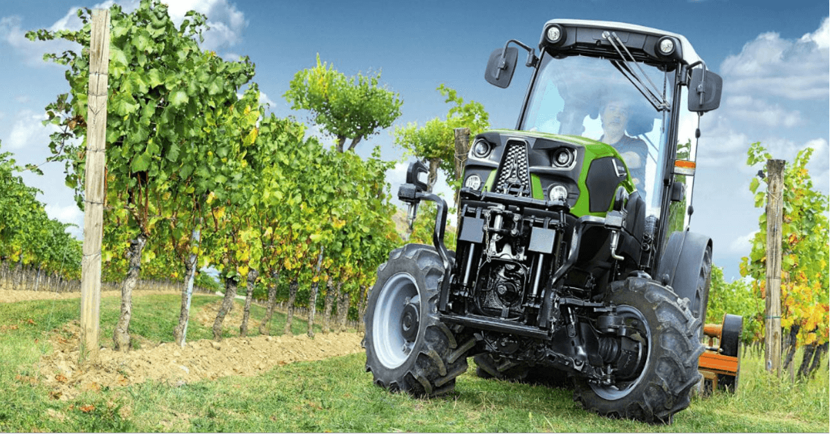 Nouveau tracteur vigneron deutz